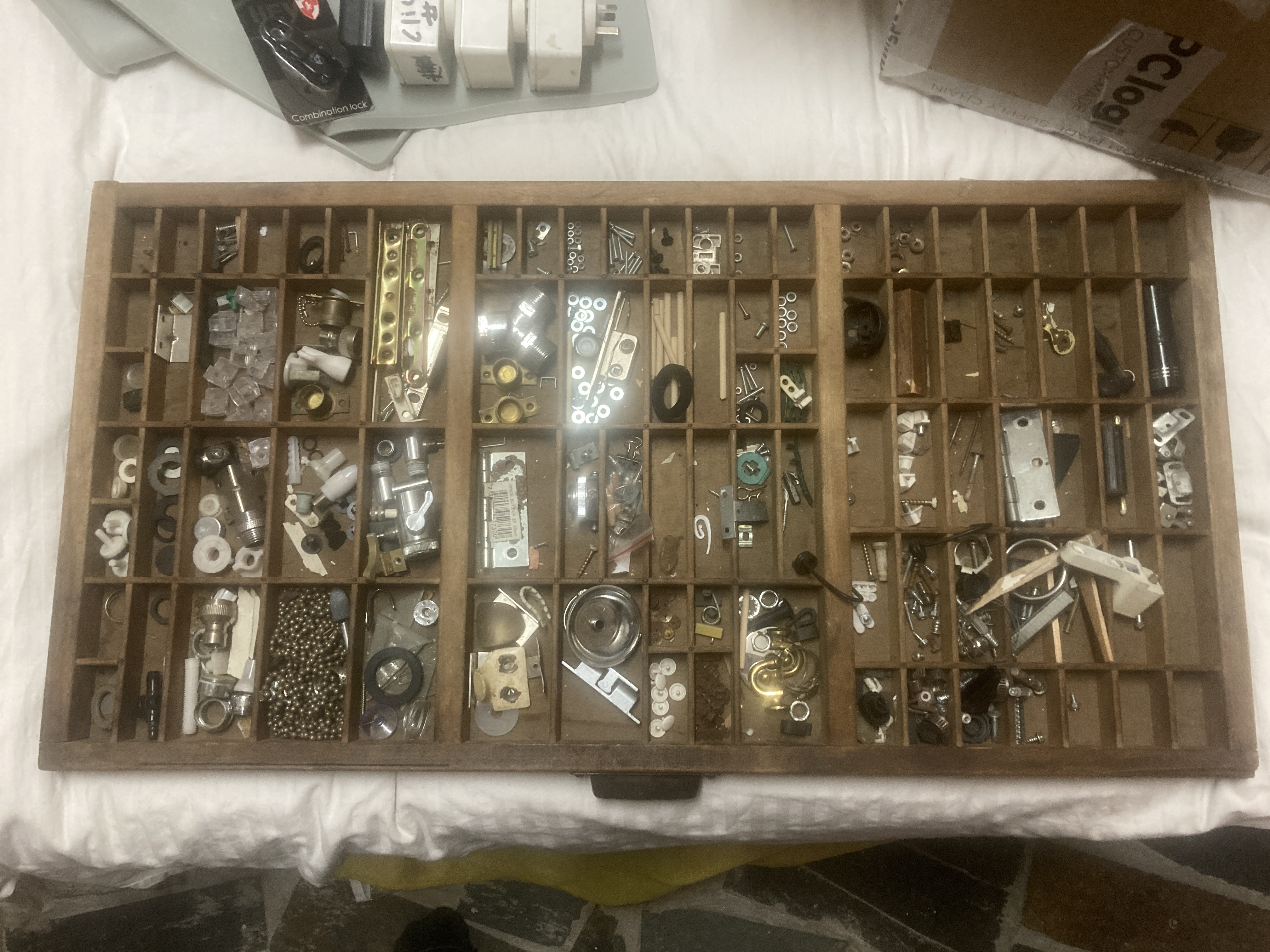 Third drawer again.